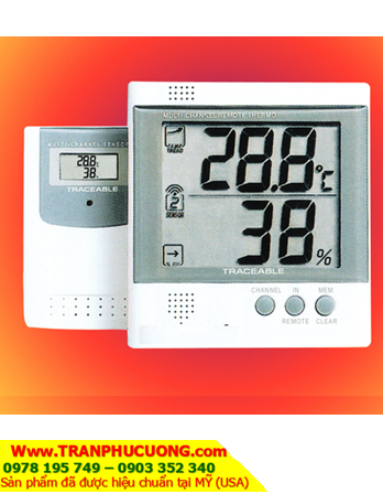 Traceable 4380; Nhiệt kế Wireless –20 đến 60°C _Traceable 4380 Humidity Radio Signal Remote Traceable Thermometer |HÀNG CÓ SẲN