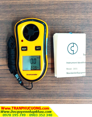 Traceable 3655; Phong kế đo Vận tốc gió/ Lưu lượng khí _Traceable 3650 Micro-Anemometer/Therm |HÀNG CÓ SẲN