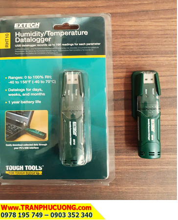 EXTECH RHT10; Nhiệt kế Ẩm kế tự ghi dữ liệu -40°C đến 70°C _Extech RHT10 Humidity and Temperature USB Datalogger |CÓ SẲN