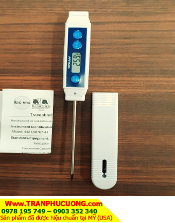 Traceable 4421; Nhiệt kế –50°C đến 300°C _Traceable 4421 Food Traceable Thermometer (Đã hiệu chuẩn tại Mỹ)| HÀNG CÓ SẲN