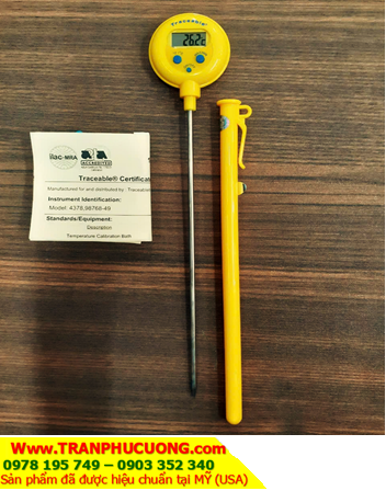 Traceable 4378; Nhiệt kế Min Max -50°C đến 300°C _Traceable 4378 Lollipop Traceable Thermometer (Đã hiệu chuẩn tại Viện NIST Mỹ) | HÀNG CÓ SẲN