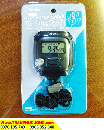 DRETEC SW-125BK, Đồng hồ bấm giờ DRETEC SW-125BK chính hãng