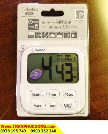 DRETEC T-646WT, Đồng hồ bấm giờ TIMER DRETEC T-646WT (chức năng lặp lại)