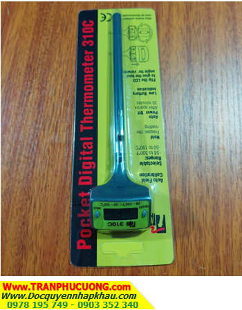 TPI-310C, Nhiệt kế TPI-312C chính hãng (dải đo -50°C đến 150°C, Resolution: 0.1°C) _ Xuất xứ Hàn Quốc