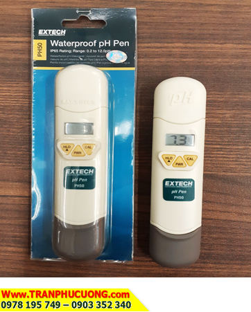 Extech pH50; BÚT ĐO pH _ EXTECH PH50 Waterproof pH Pen,dải đo pH 0,00-14,00 | HÀNG CÓ SẲN-BẢO HÀNH 1 NĂM