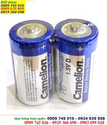 Camelion R20P/2S UM1; Pin R20P/2S UM1; Pin đại 1.5v Camelion R20P/2S UM1 chính hãng (Gói 2viên)