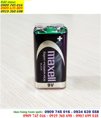 Pin Maxell 6F22(AB) ; Pin 9v vuông Maxell 6F22(AB) Super Power ACE chính hãng
