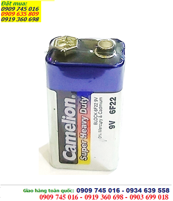 Pin Camelion 6F22; Pin 9v vuông Camelion 6F22 Heavy Duty chính hãng